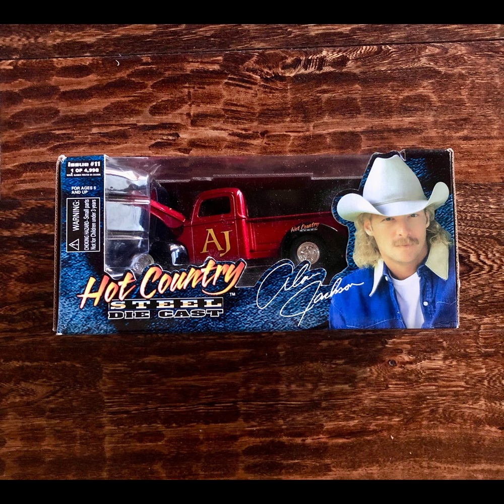 Racing Champions Signatures Superstars Hot Country Steel Alan Jackson Truck-NIB